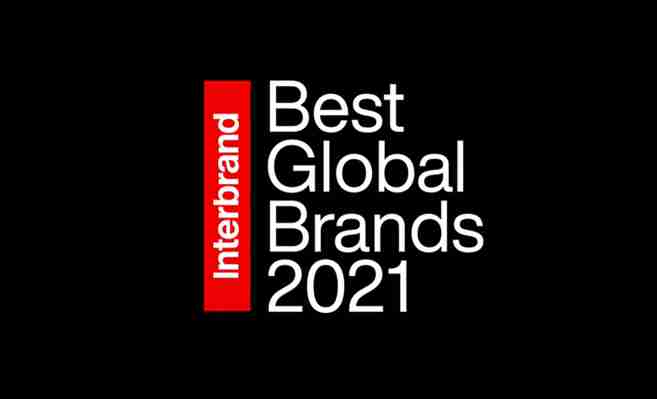 100 แบรนด์ที่มีมูลค่ามากที่สุดในโลก ปี 2021 โดย Interbrand